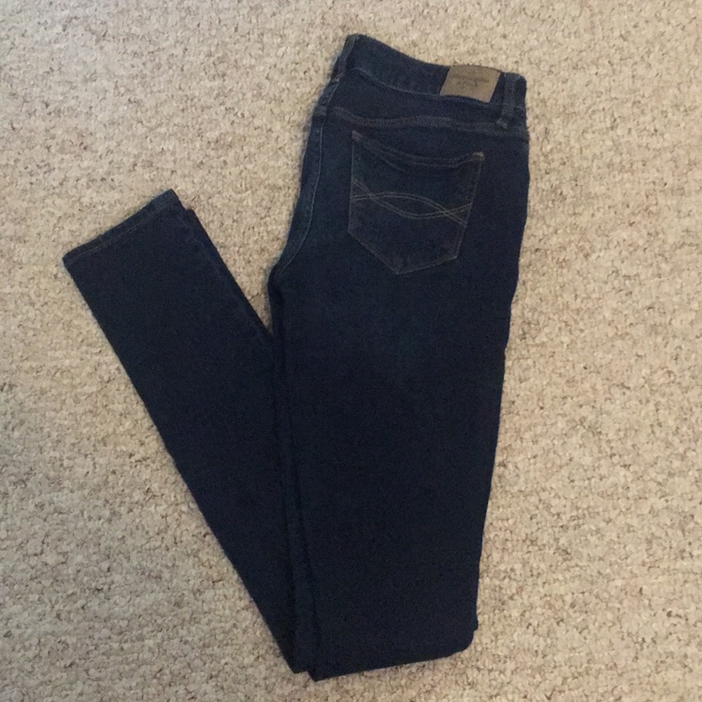 Abercrombie Dark Wash Skinny Jeans